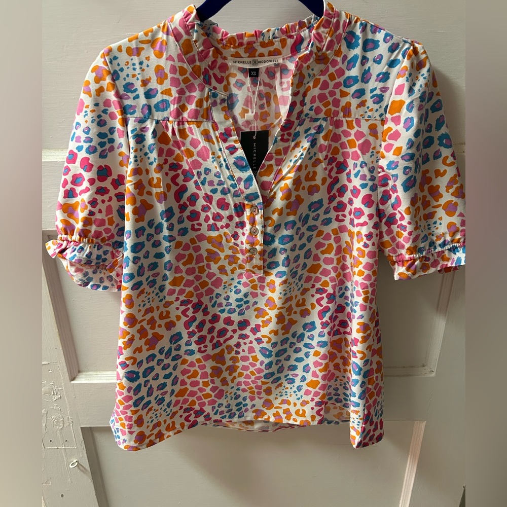 Michelle McDowell Wild Safari Sutton Top